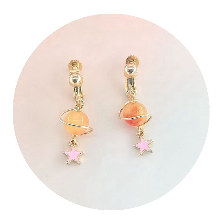 Alloy New Product Planet Earrings MIC-MSY009