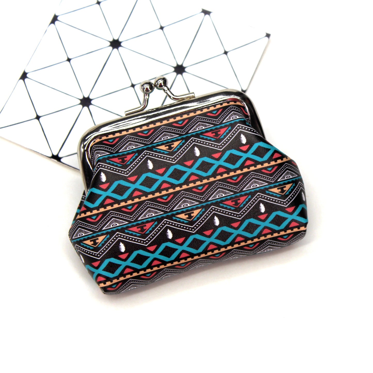 PU ethnic style printed wallet MYA-QiW002