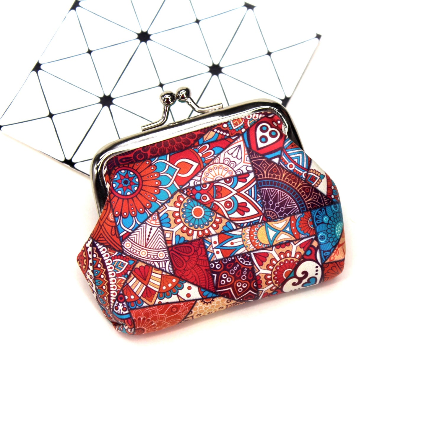 PU ethnic style printed wallet MYA-QiW002