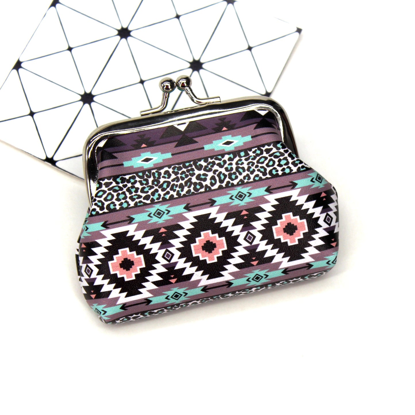 PU ethnic style printed wallet MYA-QiW002