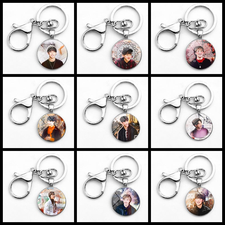 Acrylic Stray Kids Time Gem Keychain (Minimo de Compra 2)  MYA-DiN011