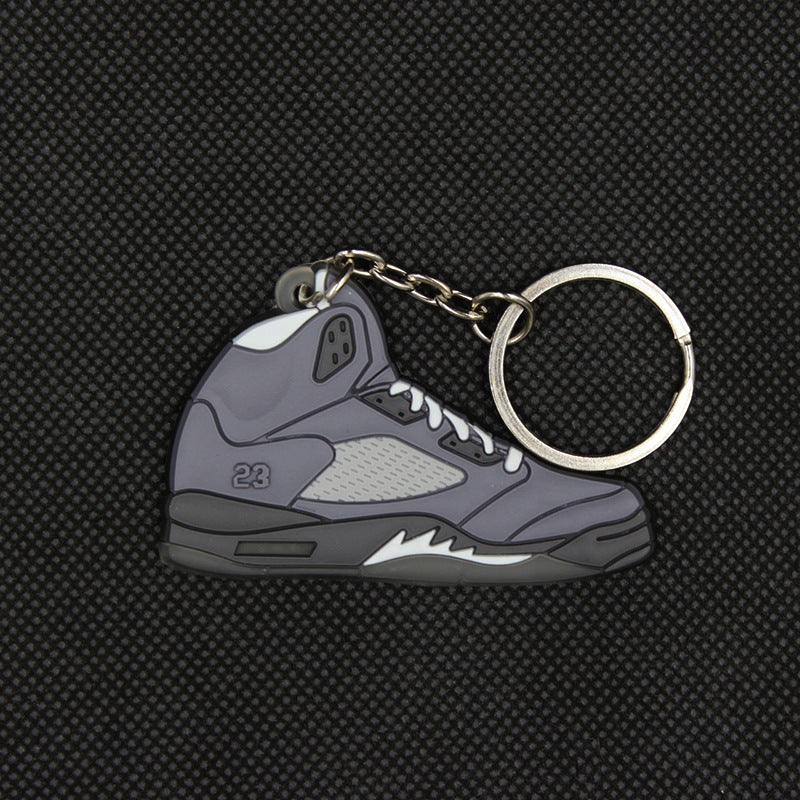 keychain PVC Simulation Basketball Shoes (F) MIC-JiaYi004