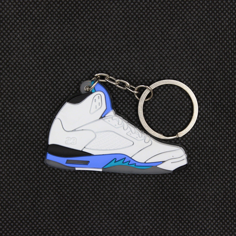 keychain PVC Simulation Basketball Shoes (F) MIC-JiaYi004