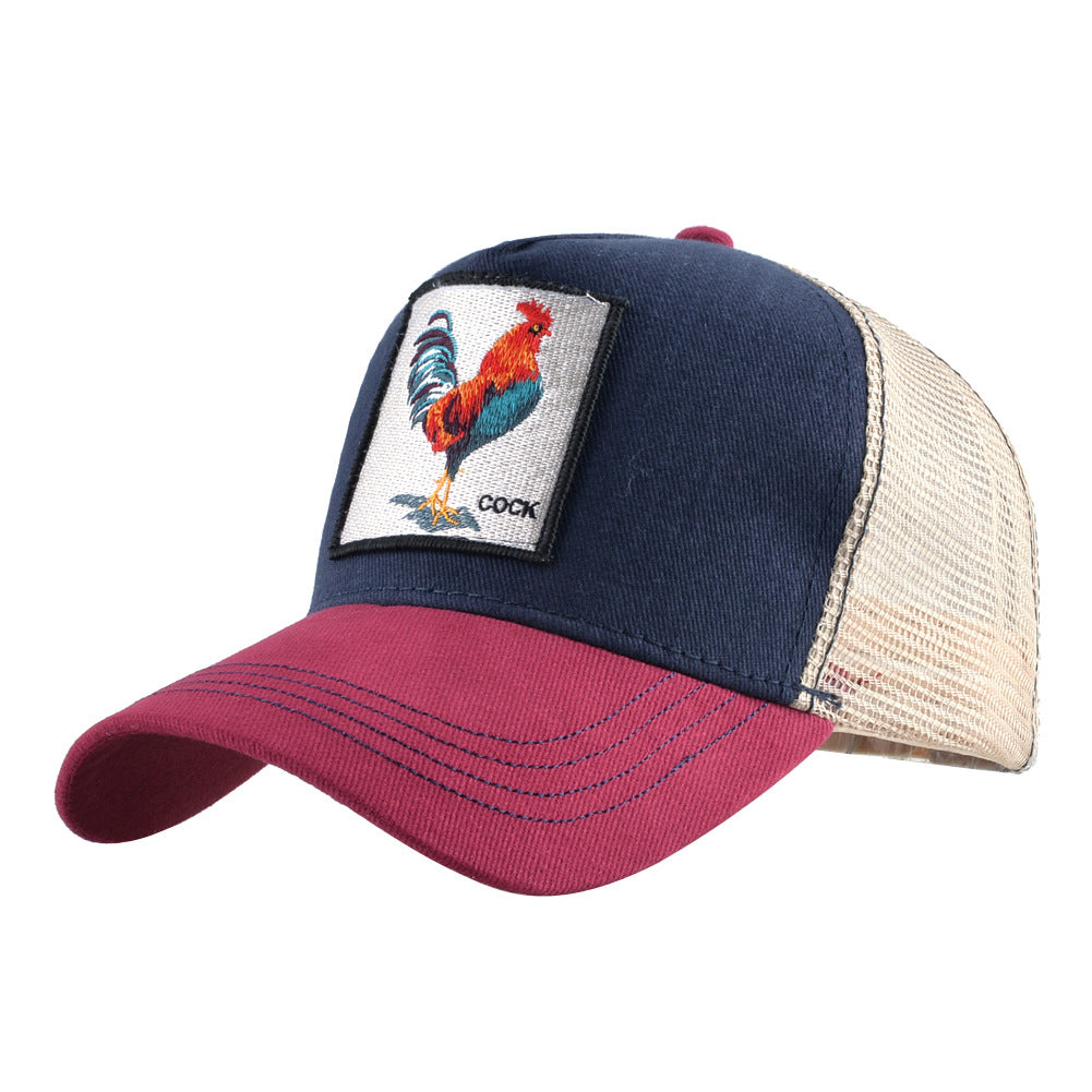 Nylon embroidered animal Baseball cap MYA-DSM022