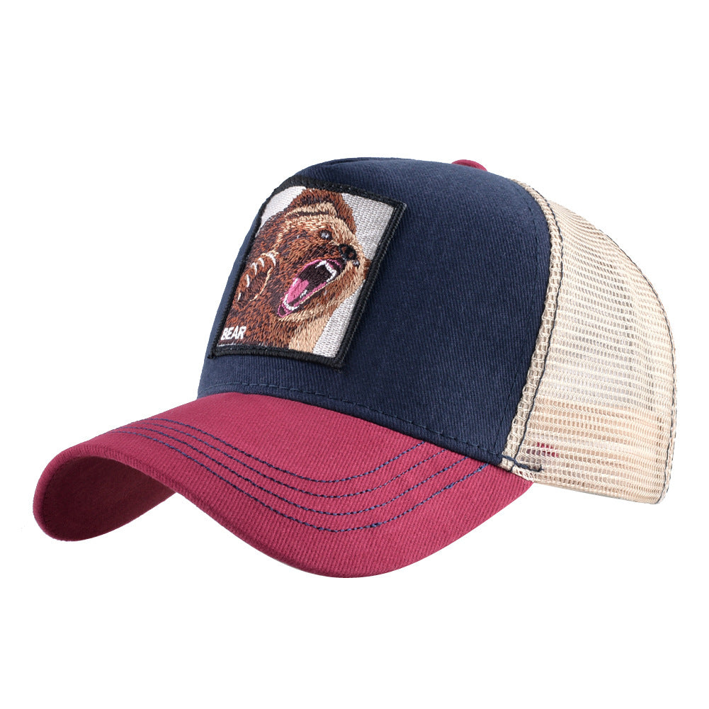 Nylon embroidered animal Baseball cap MYA-DSM020