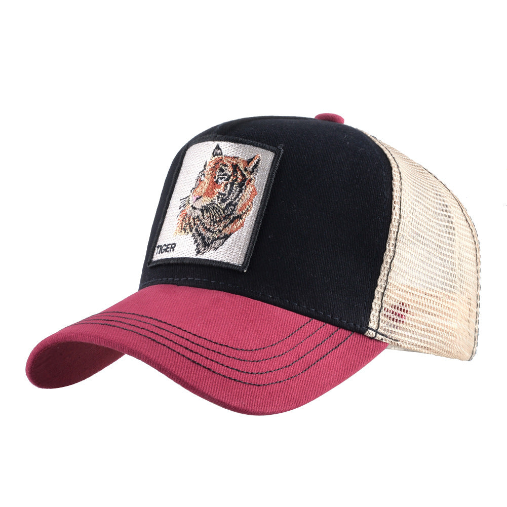 Nylon embroidered animal Baseball cap MYA-DSM022