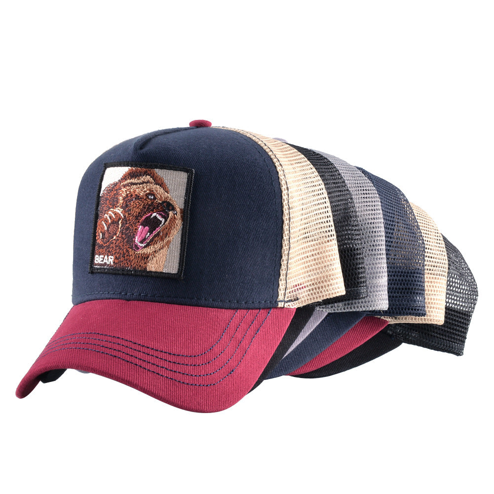 Nylon embroidered animal Baseball cap MYA-DSM020