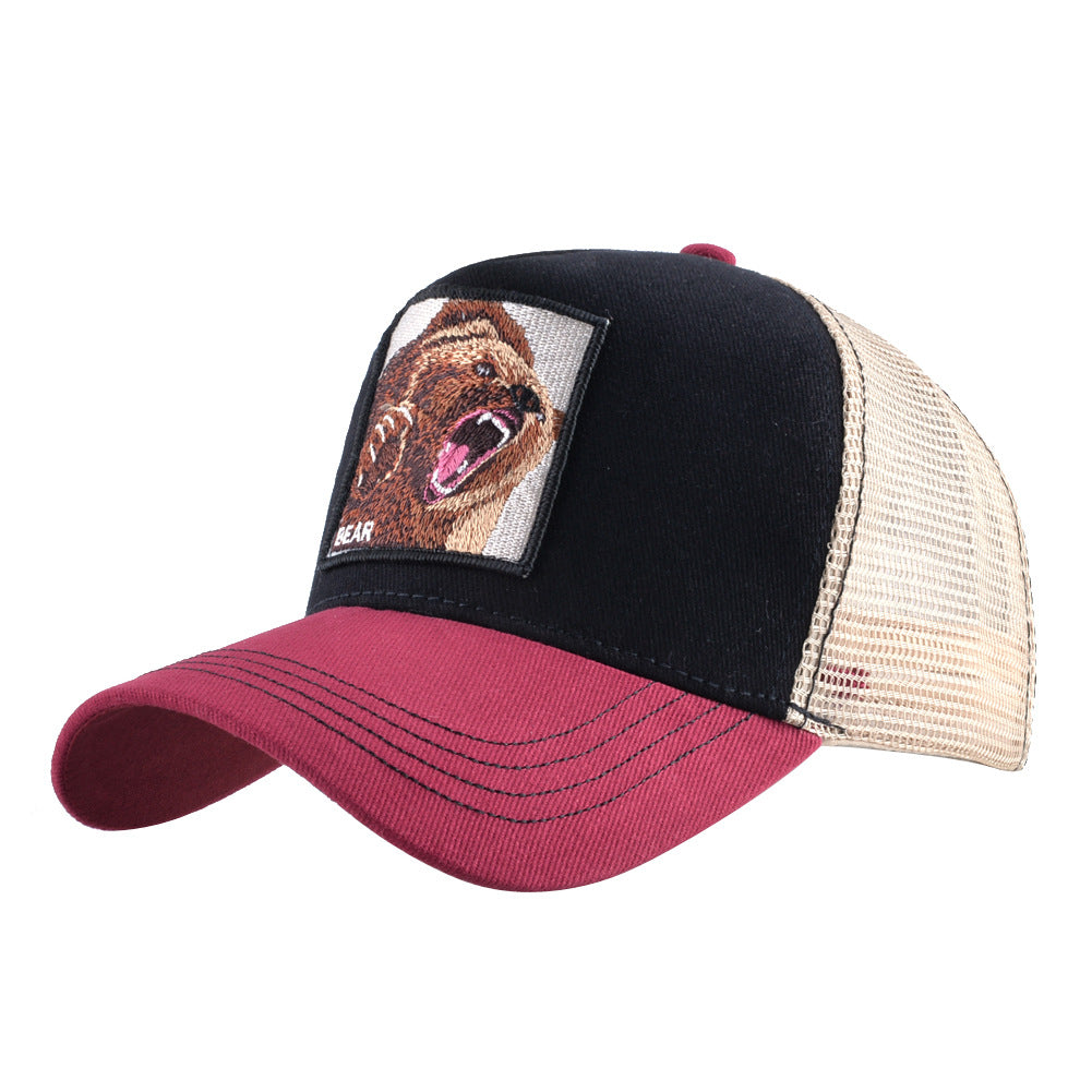 Nylon embroidered animal Baseball cap MYA-DSM020