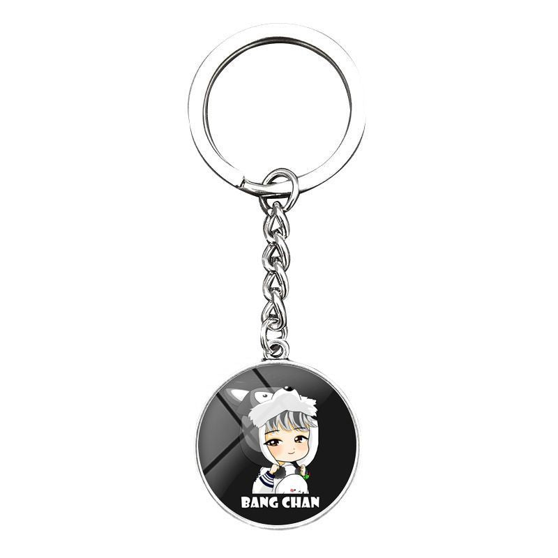 Acrylic Stray Kids Time Gem Keychain (Minimo de Compra 2)  MYA-DiN010