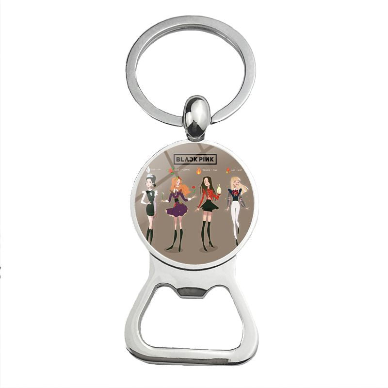 Acrylic Blackpink Bottle Opener Keychain (Minimo de Compra 2)  MYA-DiN001