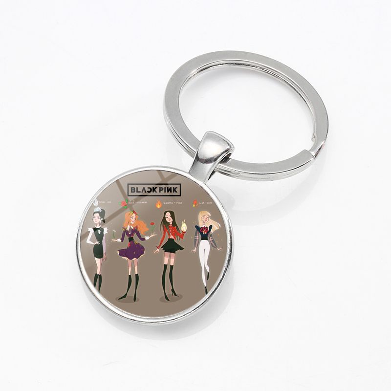 Acrylic Blackpink Time Gem Keychain (Minimo de Compra 2)  MYA-DiN006