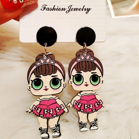 Acrylic Simple Fashion Hot Style Earrings MIC-HanS07