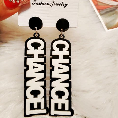 Acrylic Simple Fashion Hot Style Earrings MIC-HanS07