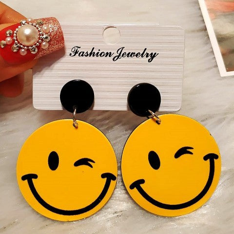 Acrylic Simple Fashion Hot Style Earrings MIC-HanS07