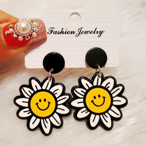 Acrylic Simple Fashion Hot Style Earrings MIC-HanS07