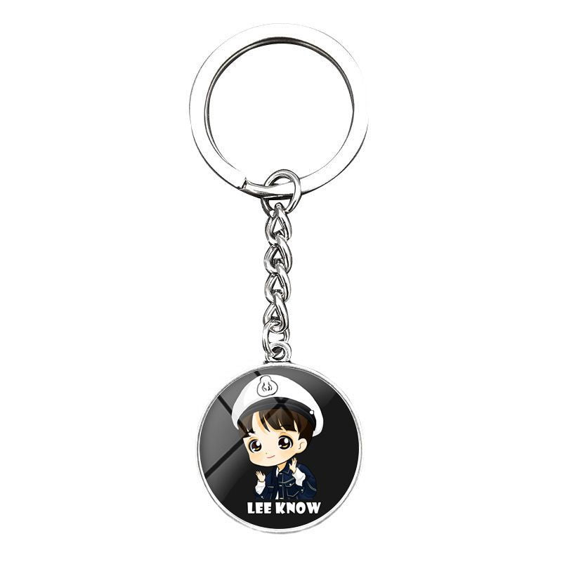 Acrylic Stray Kids Time Gem Keychain (Minimo de Compra 2)  MYA-DiN010