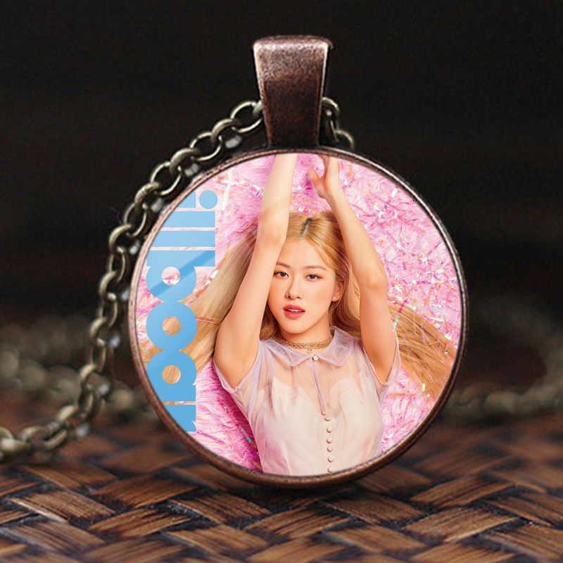 Acrylic Blackpink Time Gem Necklace (Minimo de Compra 2)  MIC-DiN009