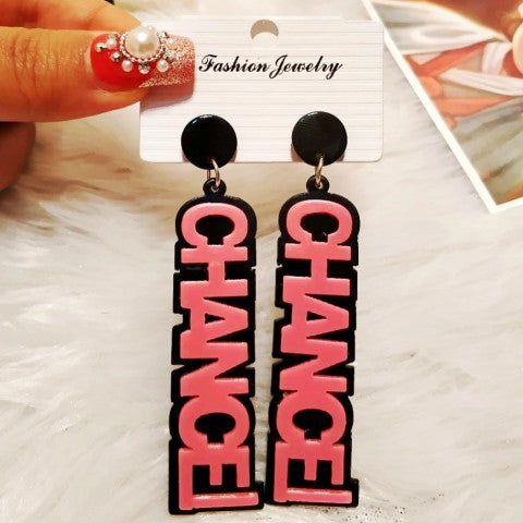 Acrylic Simple Fashion Hot Style Earrings MIC-HanS07