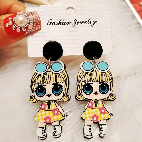 Acrylic Simple Fashion Hot Style Earrings MIC-HanS07