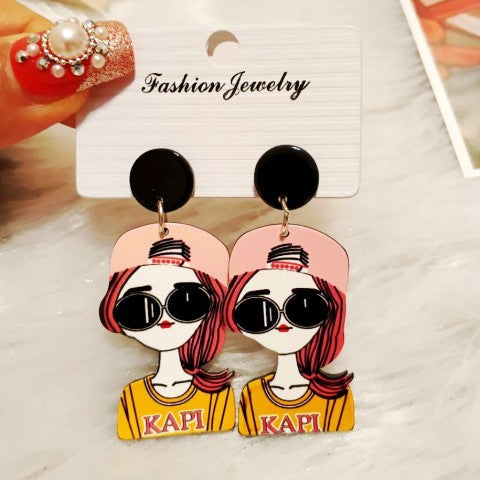 Acrylic Simple Fashion Hot Style Earrings MIC-HanS07