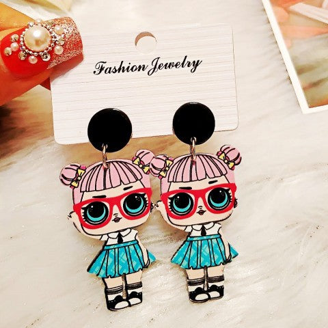 Acrylic Simple Fashion Hot Style Earrings MIC-HanS07