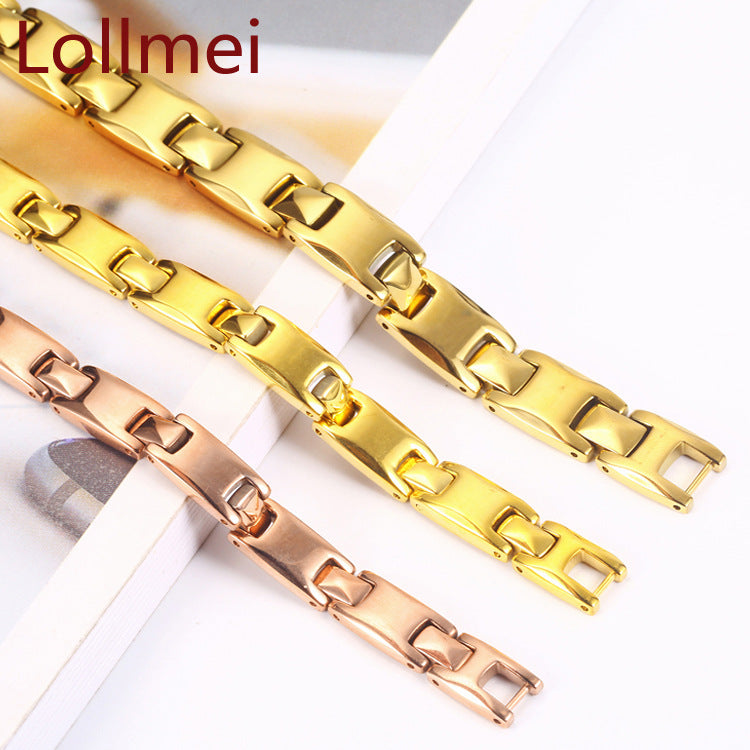 Bracelet Stainless Steel Health Magnet Bracelet Minimo de compra 2 XingYu003