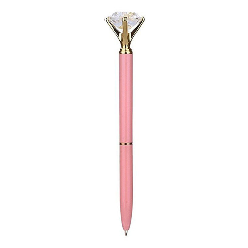 Diamond Shaped Metal Rotary Ballpoint Pen Baon002