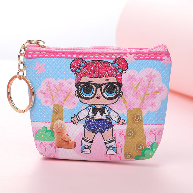 PU printed cartoon cute zero wallet MYA-KaiX003