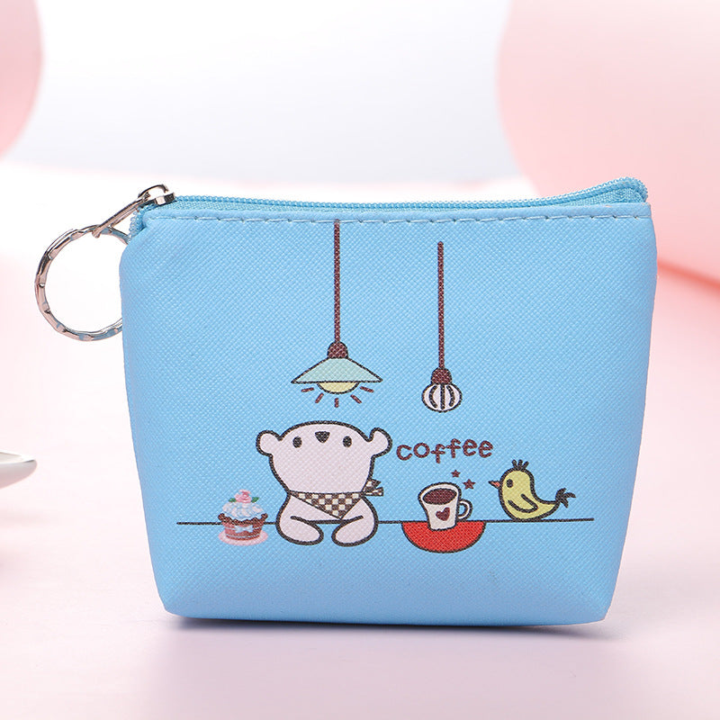 PU printed cartoon cute zero wallet MYA-KaiX002