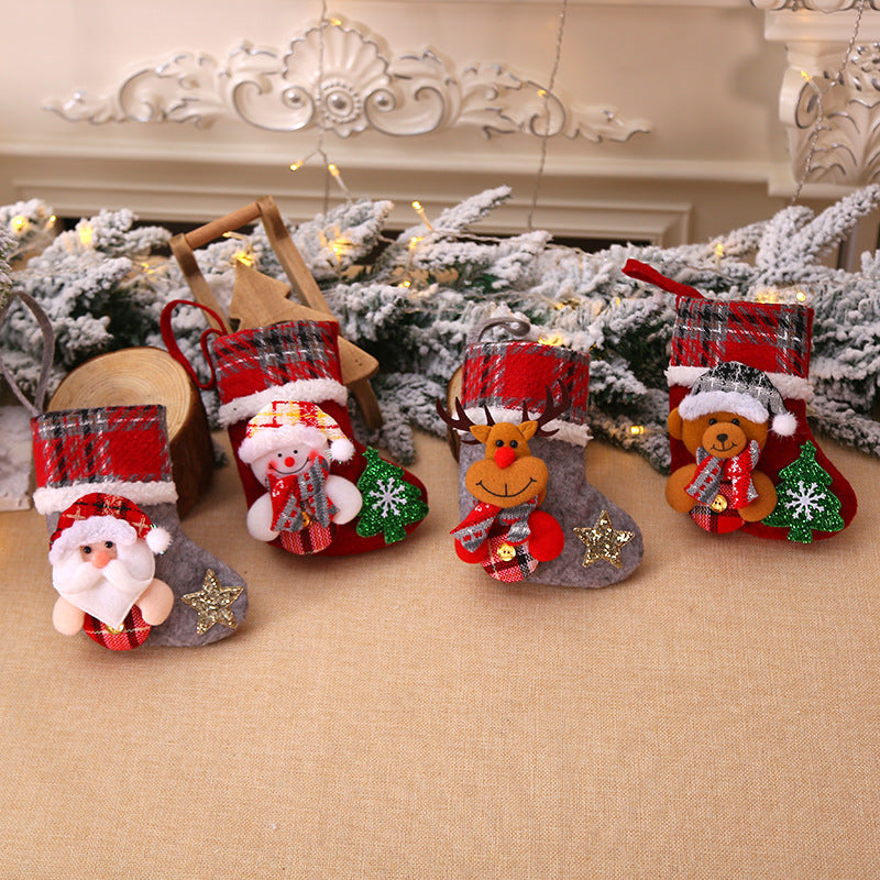 Plush New Christmas Socks (Minimo de Compra 2) MYA-MingG010