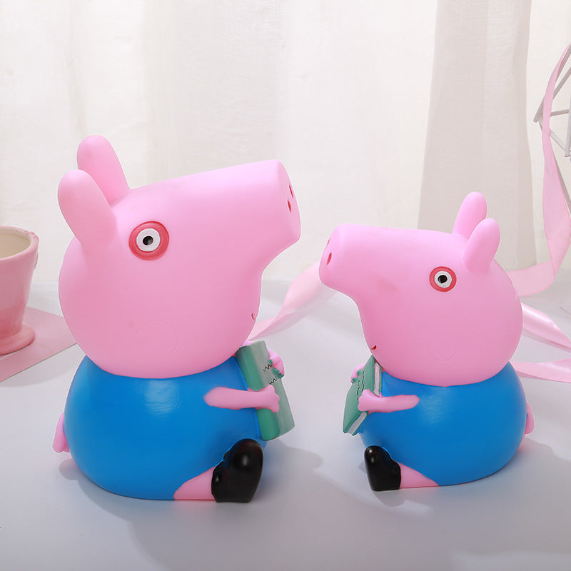 Resin Piglet Drop Proof Deposit Can MIC-DSN001