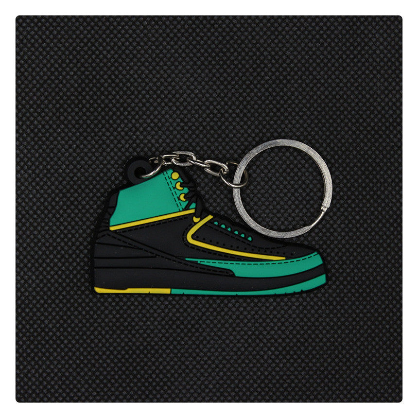 Keychain PVC Simulation Basketball Shoes (F) MIC-JiaYi002