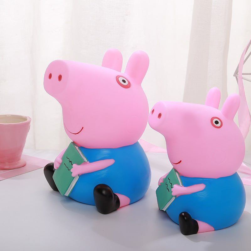 Resin Piglet Drop Proof Deposit Can MIC-DSN001