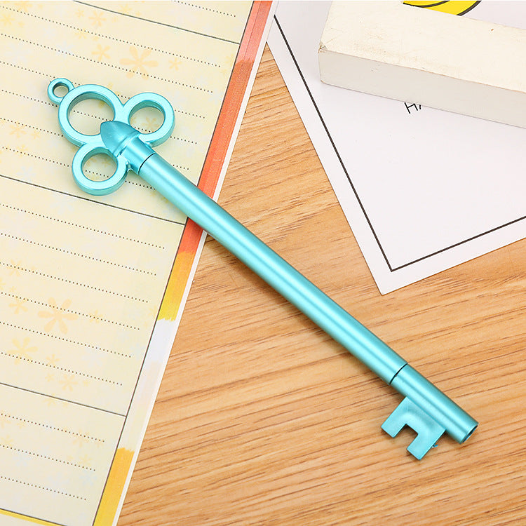 Ballpoint Pen Plastic Creative Key Shape Gel Pen Liuj018