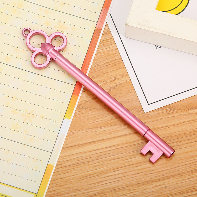 Ballpoint Pen Plastic Creative Key Shape Gel Pen Liuj018