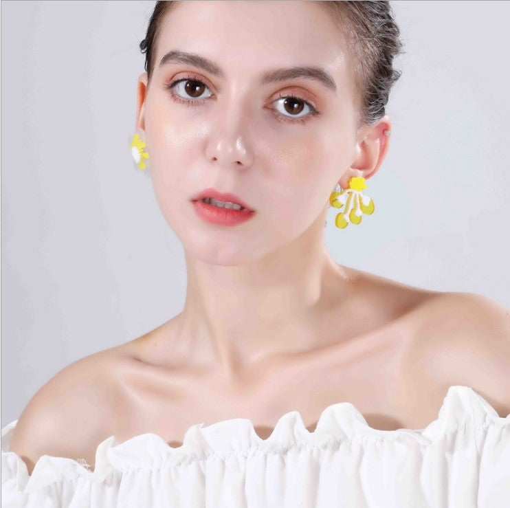 Acrylic Ring Hyun Yafeng Candy Earrings MYA-NingD033