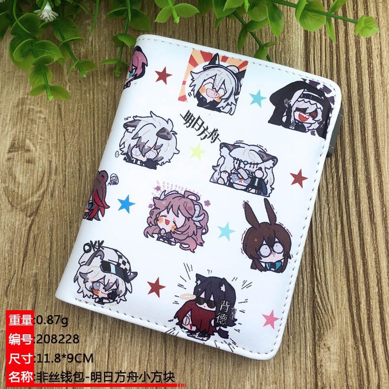 Cartoon black outer zip wallet  (Minimo de compra 2）MIC-CSP011