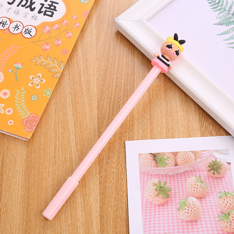 Cute Princess Cartoon Plastic Ballpoint Pen Liuj001