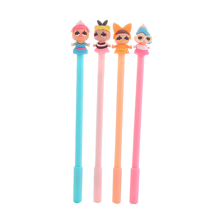 Cute Princess Cartoon Plastic Ballpoint Pen Liuj001