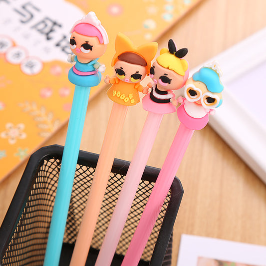 Cute Princess Cartoon Plastic Ballpoint Pen Liuj001