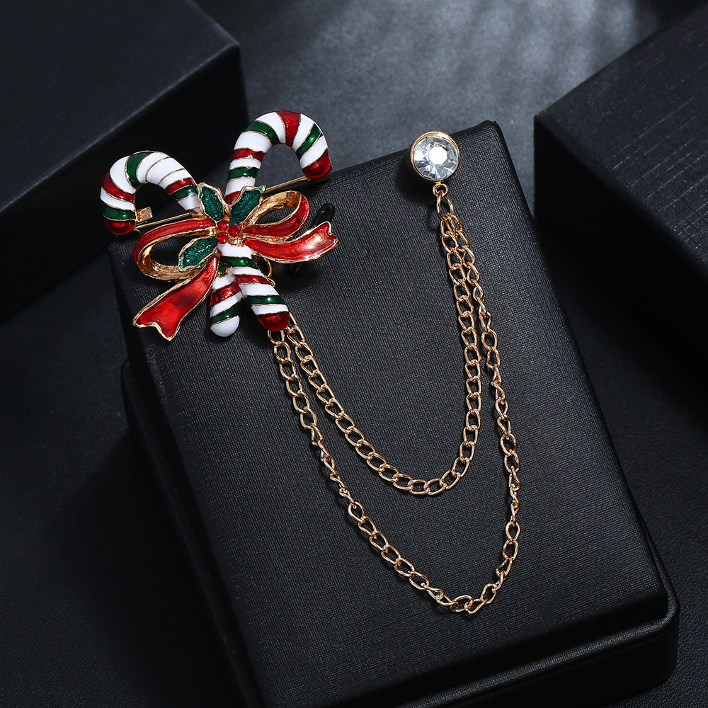 Alloy New Christmas Series brooch (Minimo de Compra 2) MYA-ZuanL021