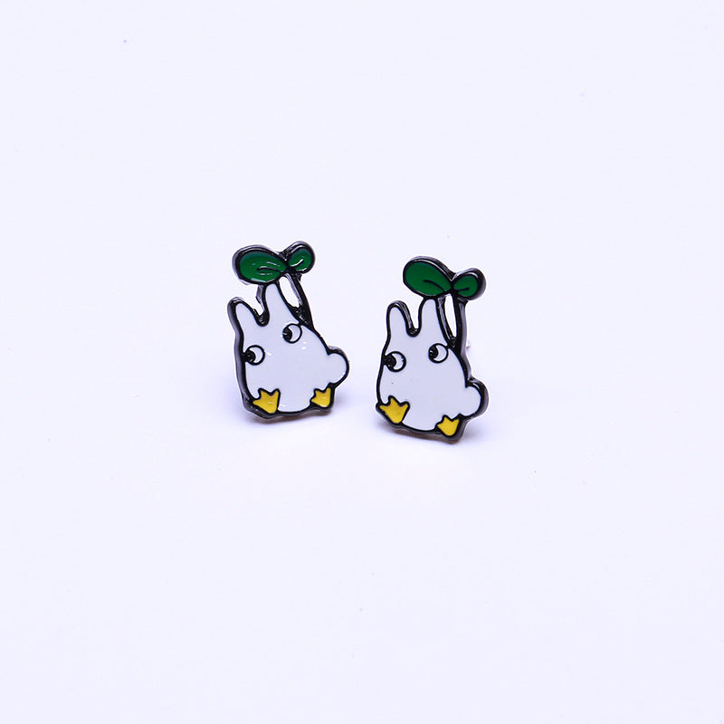 Alloy cartoon anime earrings (Minimo de Compra 2) MIC-QiR052