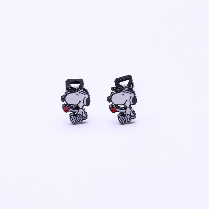 Alloy cartoon anime earrings (Minimo de Compra 2) MIC-QiR052