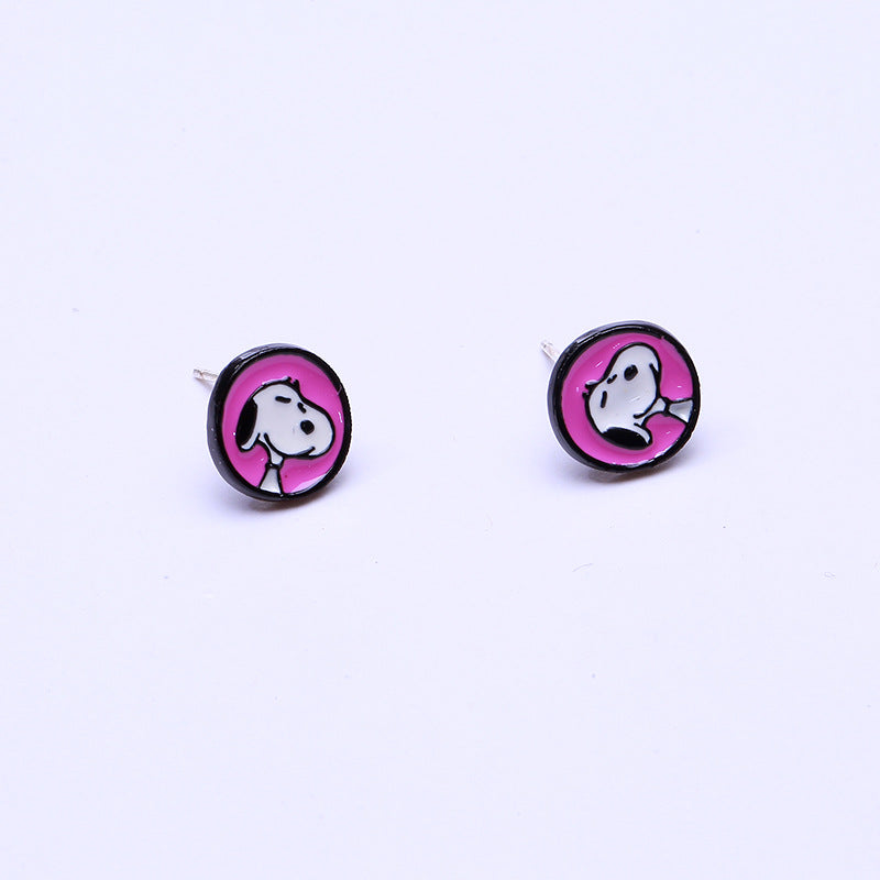 Alloy cartoon anime earrings (Minimo de Compra 2) MIC-QiR052