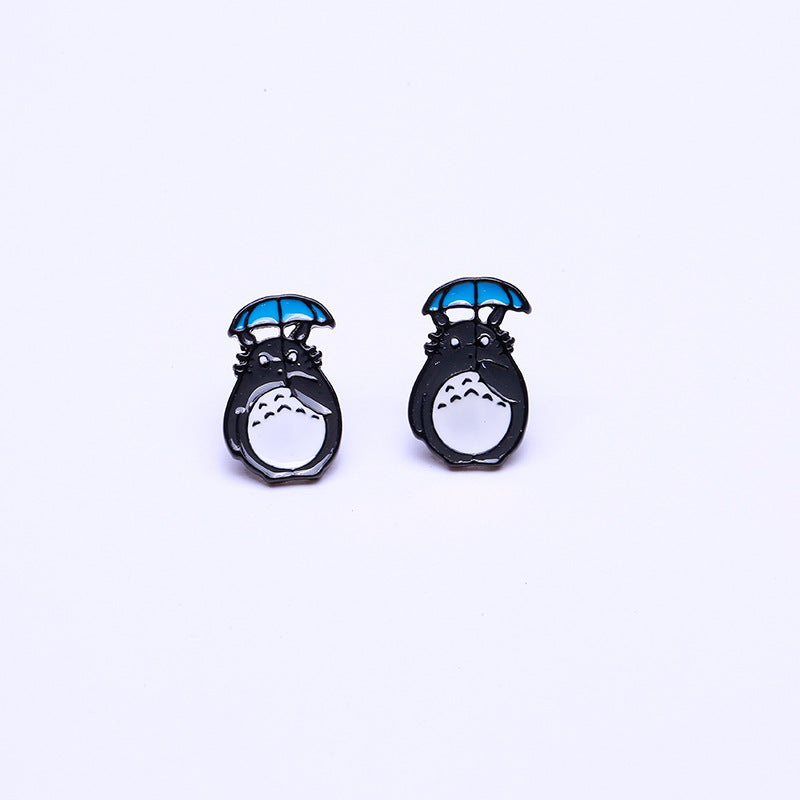 Alloy cartoon anime earrings (Minimo de Compra 2) MIC-QiR052