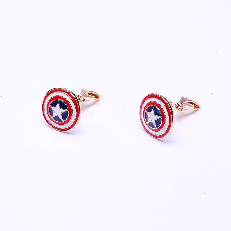 Alloy New Cartoon Anime Earrings (Minimo de Compra 10) MIC-QiR048