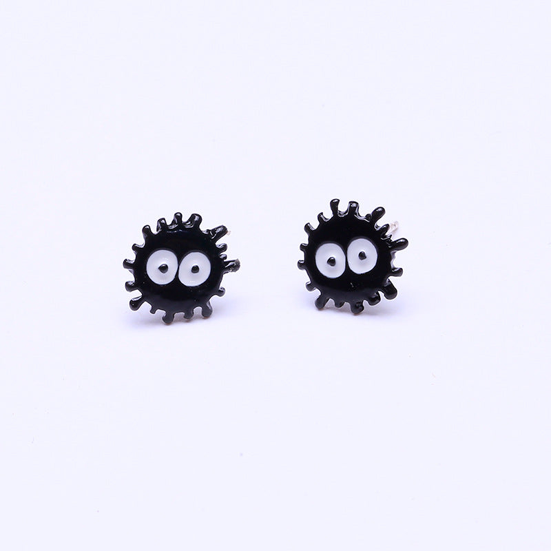 Alloy cartoon anime earrings (Minimo de Compra 2) MIC-QiR052