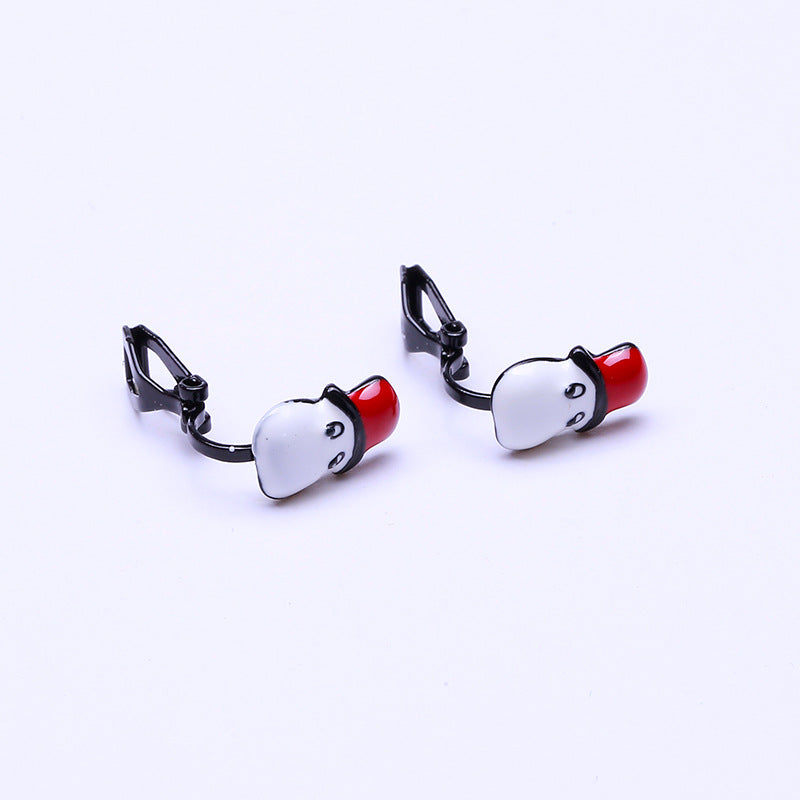 Alloy cartoon anime earrings (Minimo de Compra 2) MIC-QiR052