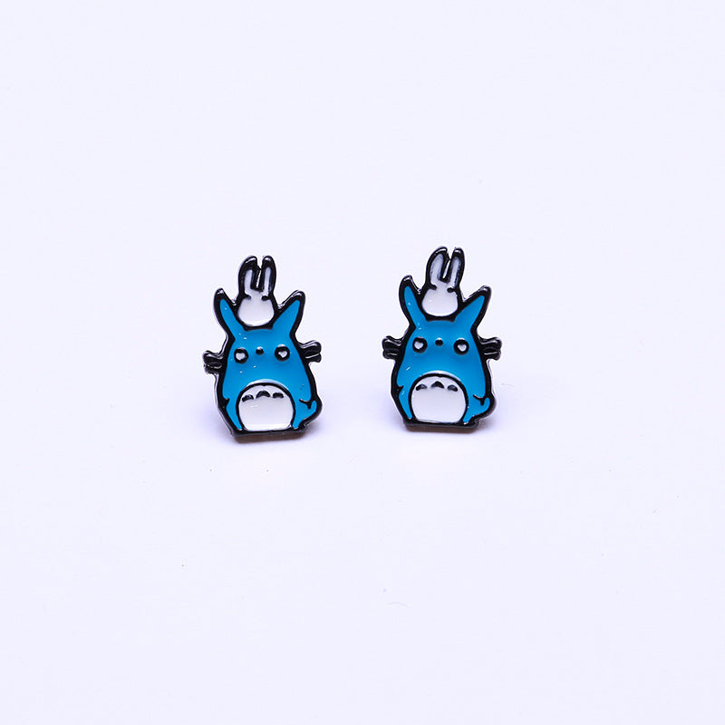 Alloy cartoon anime earrings (Minimo de Compra 2) MIC-QiR052