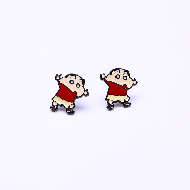 Alloy Earrings Cute Cartoon (M) MIC-QiR002